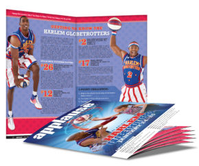 Harlem Globetrotters Cover and Article