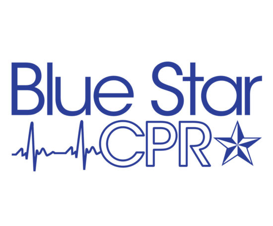 Blue Star CPR logo designed by Dan Poore