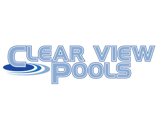 Clear View Pools logo designed by Dan Poore