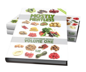 Mostly Meatless Logo and eBook