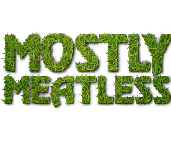 Mostly Meatless logo designed by Dan Poore